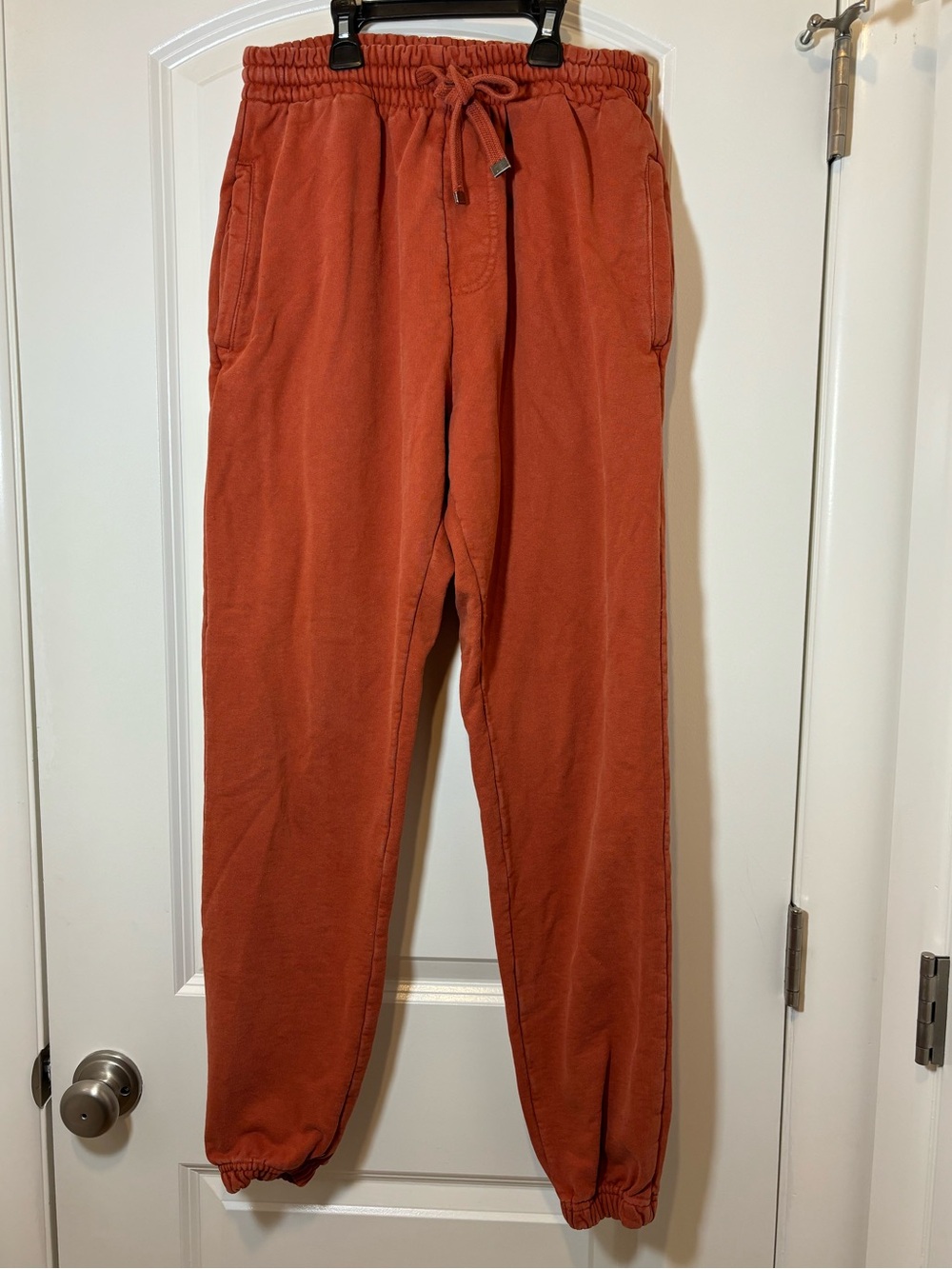 TALENTLESS Rust Orange Drawstring Joggers #242